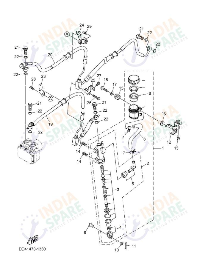 REAR MASTER CYLINDER